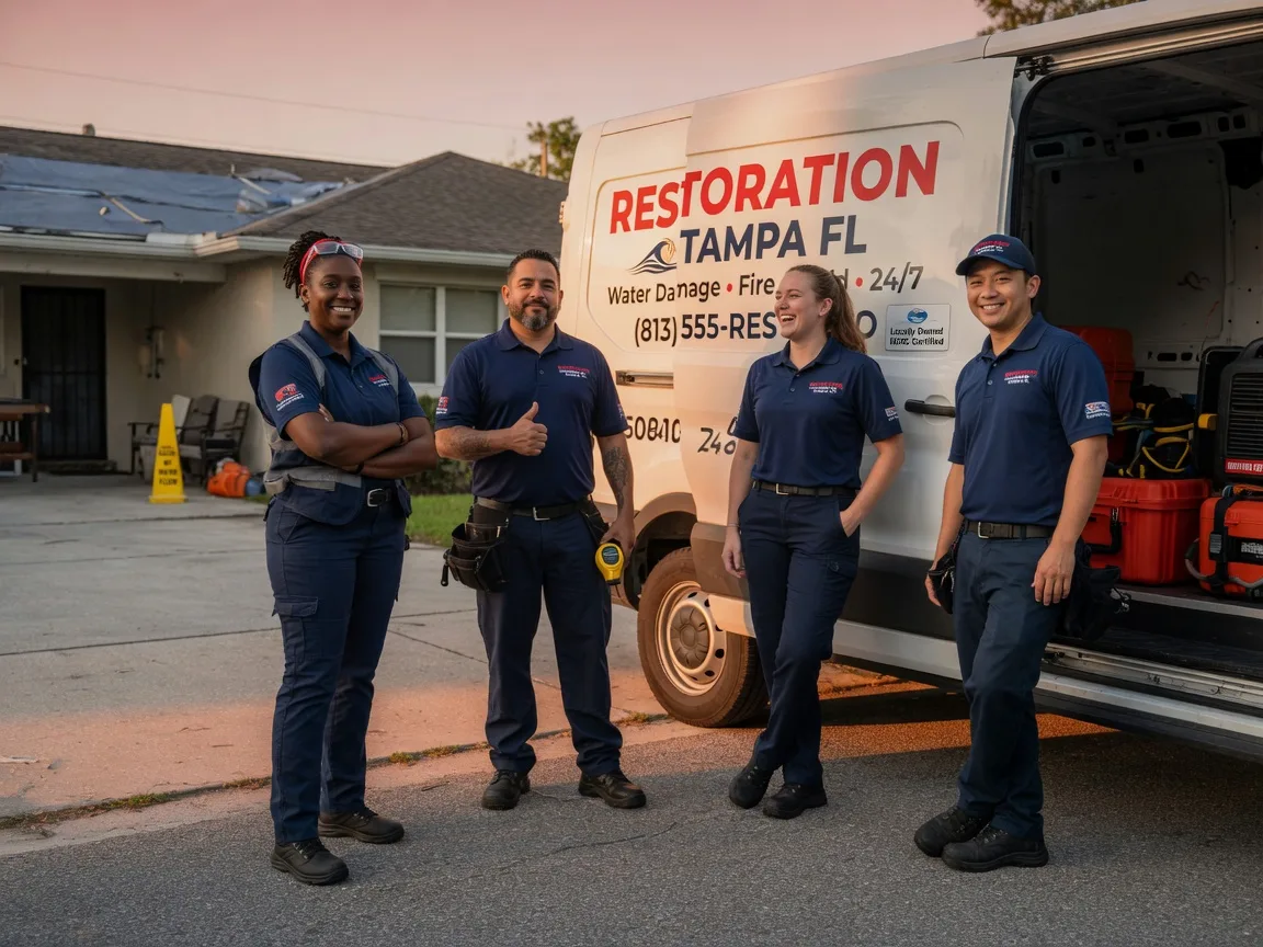Water Damage Restoration company in London, TX